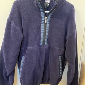 The North Face Purple Zip Up Sweater
